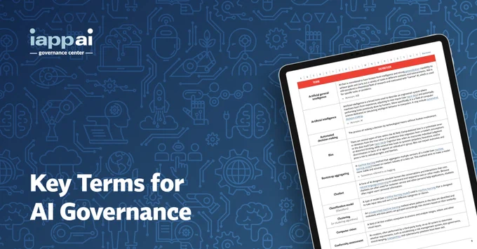 Key Terms for AI Governance 