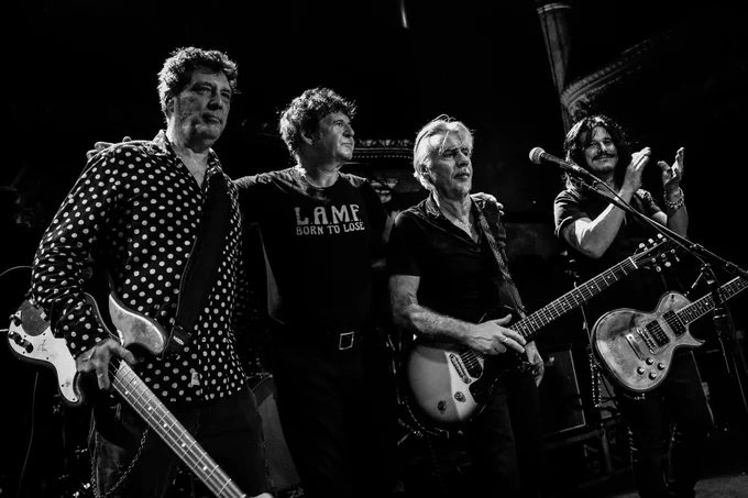 Glen Matlock and the Maestros at Great American Music Hall with Clem Burke, Gilby Clarke and Steve Fishman.