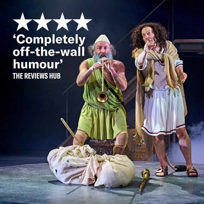 4 stars, 'Completely off-the-wall humour' The Reviews Hub.