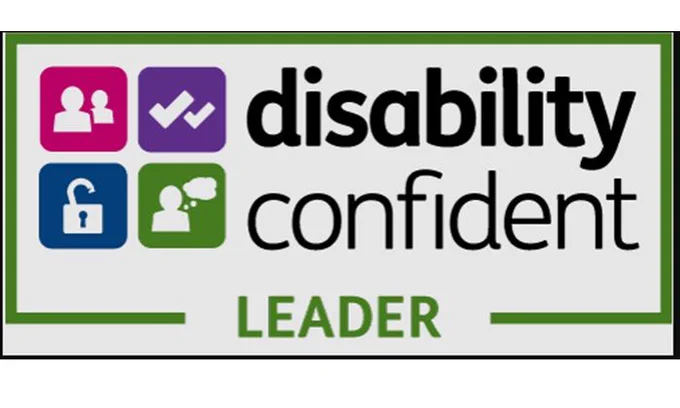 disability confident leader logo