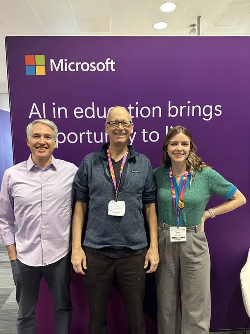 Picture of Mike, Alan and Emma