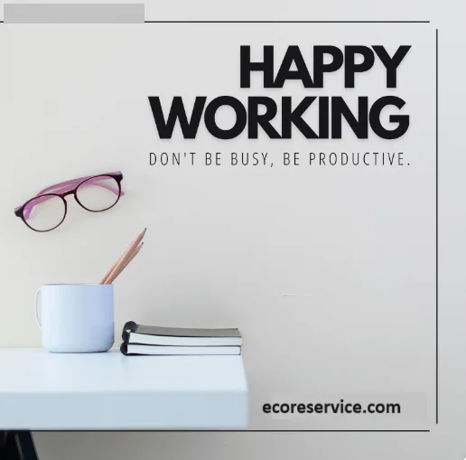 🌟👩‍💼🚀 It's no surprise that happier employees are more productive and innovative! 

🌈 Research shows that happy employees are 12% more productive, 33% less likely to quit, and 50% more creative. 😃💡

If you're not having fun doing the work, nothing else matters. 😅 At eCoreServices, we prioritize fostering happier workplaces. 🏢 

By providing our employees with the opportunity and psychological safety to share new ideas, we aim to create an environment that not only inspires innovation but also contributes to the overall well-being of our organisation. 🤝💙

Let us help you cultivate happiness in your workforce! 🌐✨ 

@ecoreservices.com👥
 #HappyWorkplace 
#Innovation 
#EmployeeWellBeing