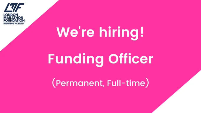 We're hiring a Funding Officer