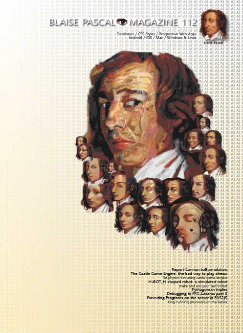 Cover of the Blaise Pascal Magazine #112