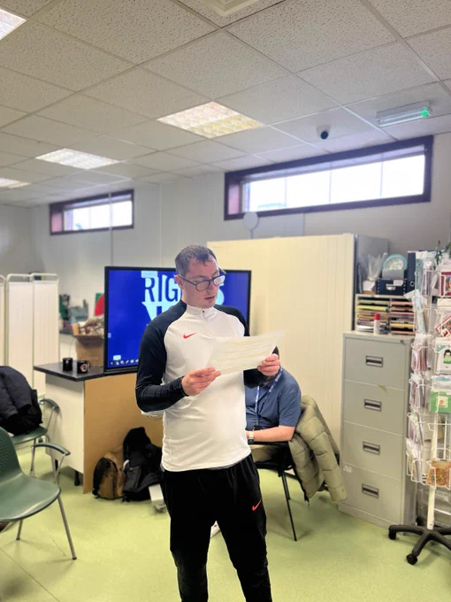 Enable Glasgow member Cammy speak at the event.