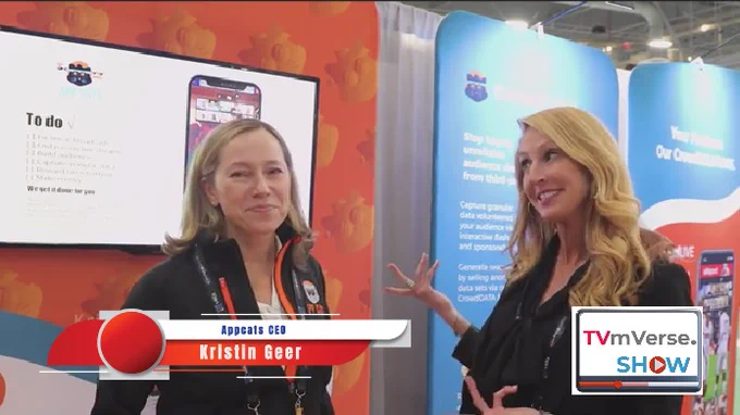 TV Metaverse NAB Show Video Interview Appcats CEO Kristin Geer