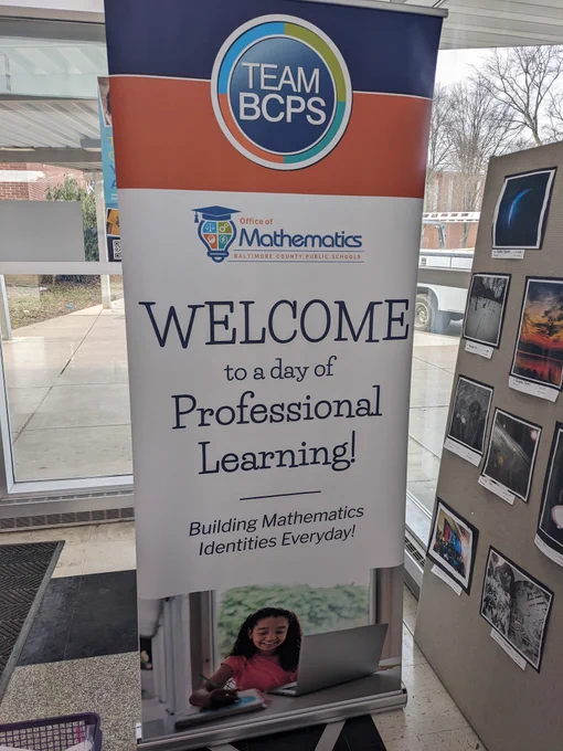 PD welcome sign
