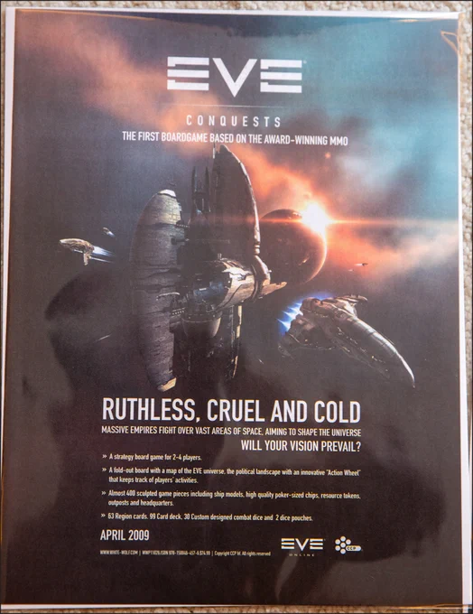 EVE: Conquests board game