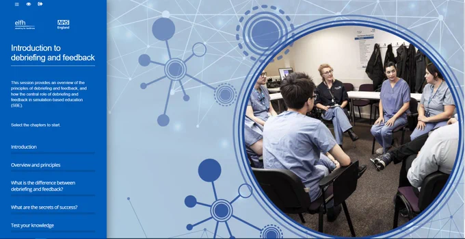 Introduction to debriefing and feedback
