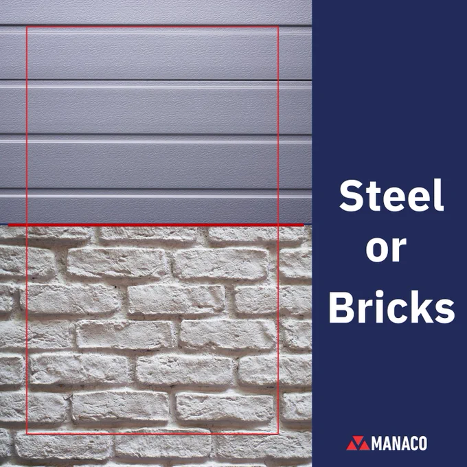 Steel or Bricks Cladding
