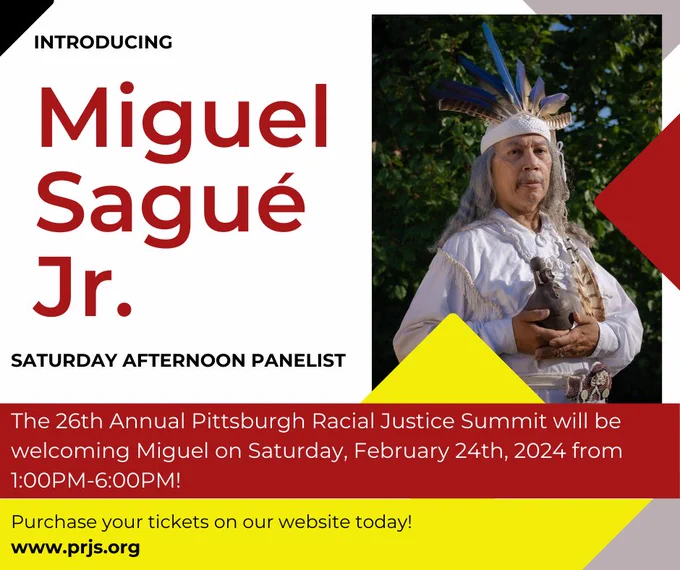 Photo of Miguel Sagué Jr and the same text that is in the post