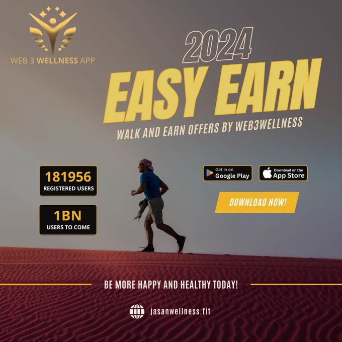 Earn Rewards Online | Walk And Earn Offers | web3wellness