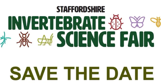 We're seeking volunteers for an interactive stand at the Staffordshire Invertebrate Science Fair, 2 March 2024. Apply before 9 February.