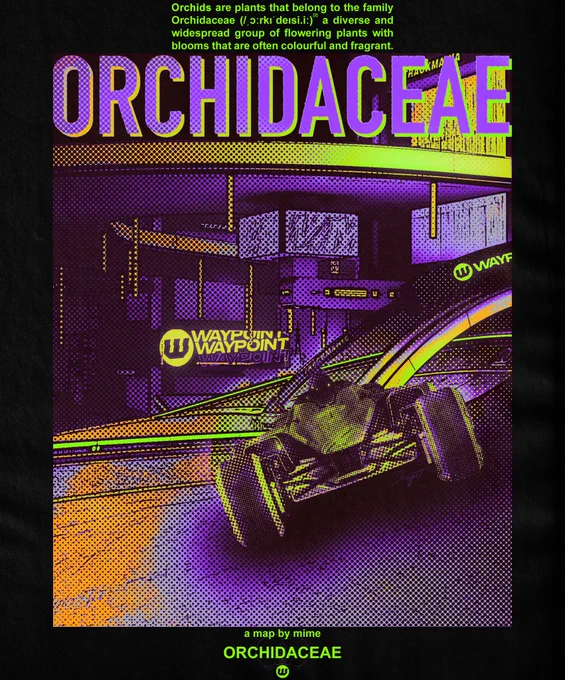 Thumbnail for the map ORCHIDACEAE by mime
