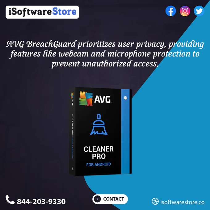 AVG BreachGuard prioritizes user #privacy, providing features like #webcam and microphone #protection to prevent unauthorized access.