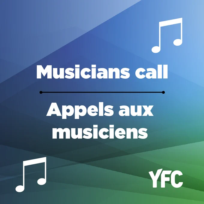 Musicians call. | Appels aux musiciens.
