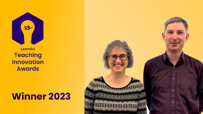Image of Prof. Harmer and Prof. Hill