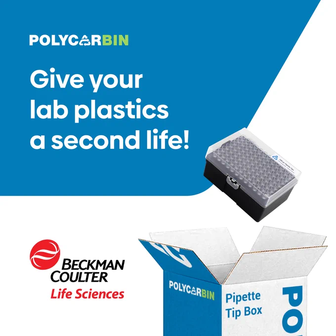 Lab Sustainability partnership between Polycarbin and Beckman Coulter Life Sciences