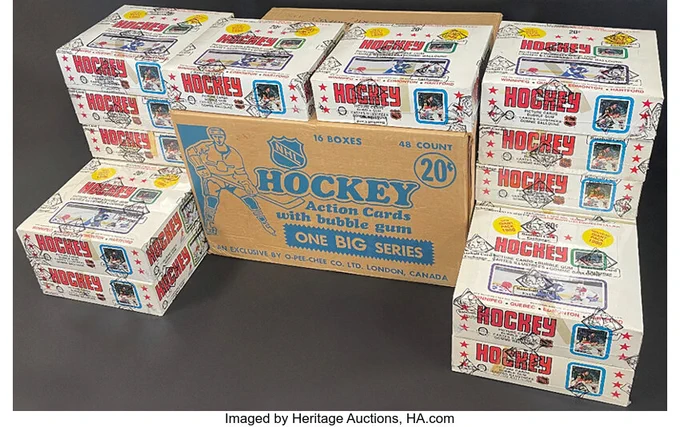 1979-80 O-Pee-Chee Hockey Wax Box
