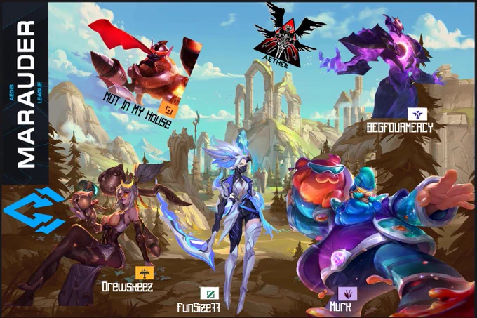 Week 1 of Aegis Marauder League. Definitely Not Aether premier vs ID Eclipse. 8:30 PM EST 