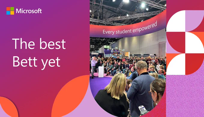 Picture of Mike Tholfsen onstage at Bett