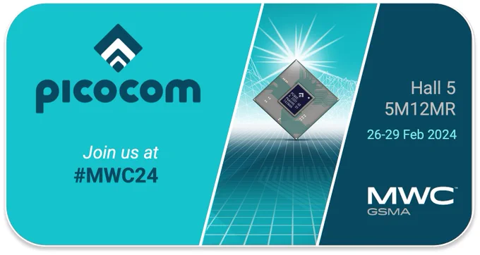 Meet Picocom at MWC Barcelona 2024