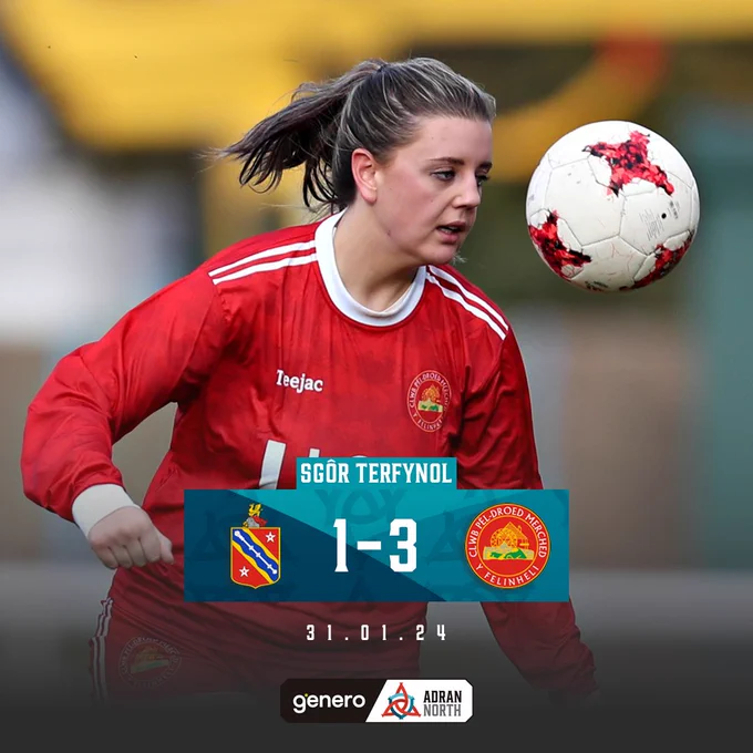 Genero Adran North full time graphic

Bangor 1-3 Felinheli