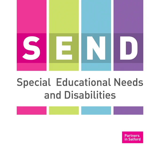 The image says SEND, Special Educational Needs and Disabilities