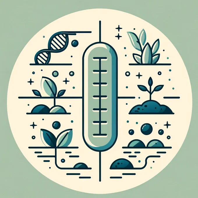 The genome-organism (a bacterium)-environment triad