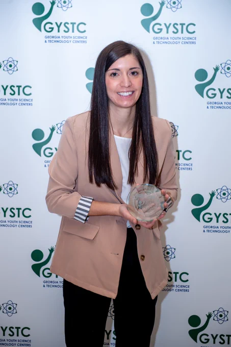 New Georgia Elementary & Union Elementary STEM Teacher Sarah Wetherington is a 2024 Don Gargill STEM Scholar Award winner.