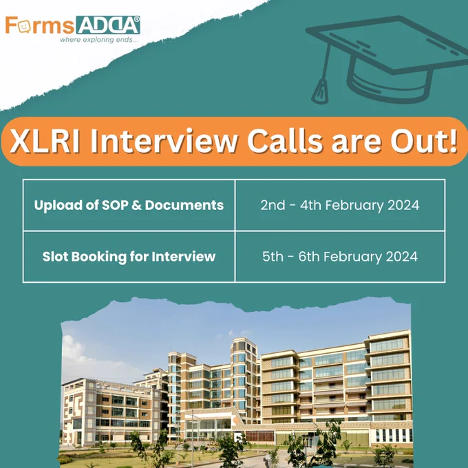XLRI Interview calls are out