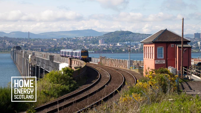 Tay Railway Bridge in Dundee
