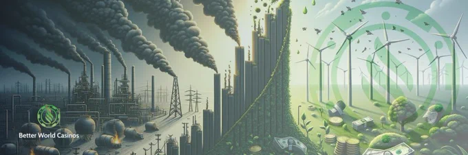 Better World Casinos post about sustainble banking