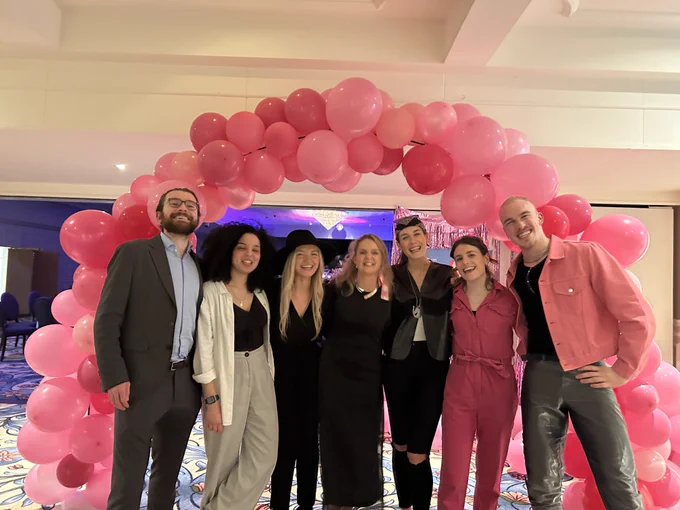 Pictured Left to Right: Conor O’Keeffe, Yasmine Guendouz, Jessica Bagnall, Tríona Lally (Professor and Supervisor), Aoife Glynn, Celia Hughes, Luke Guerin.