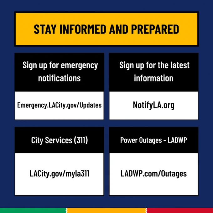 Stay informed and prepared