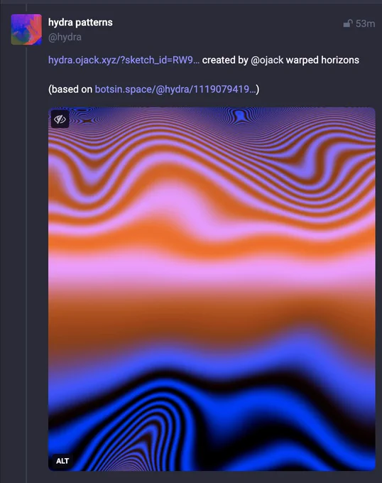 wavyyy pink and blue horizontal psychedelic lines
