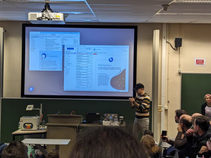 Thunderbird at Fosdem