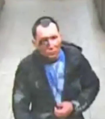 Wanted suspect Abdul Ezedi at King's Cross Station