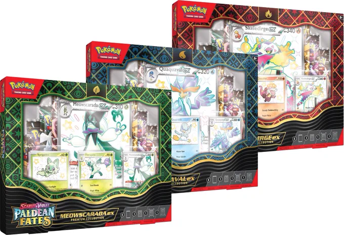 Pokemon TCG Paldean Fates ex Premium Collections