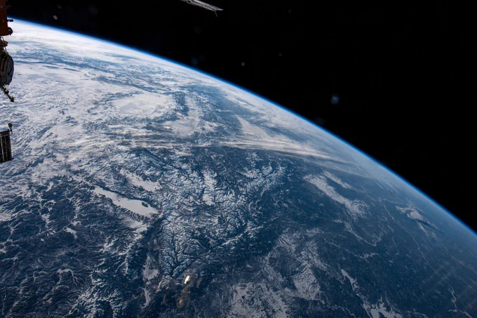 Earth view as seen by ESA project astronaut Marcus Wandt from the International Space Station. Credits: ESA–M. Wandt