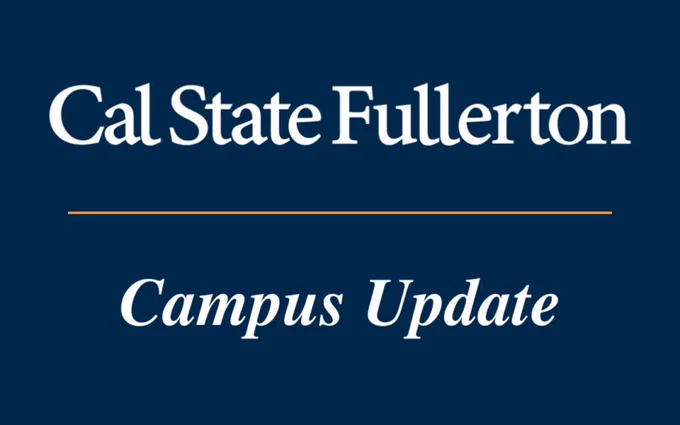 Graphic: Cal State Fullerton Campus Update