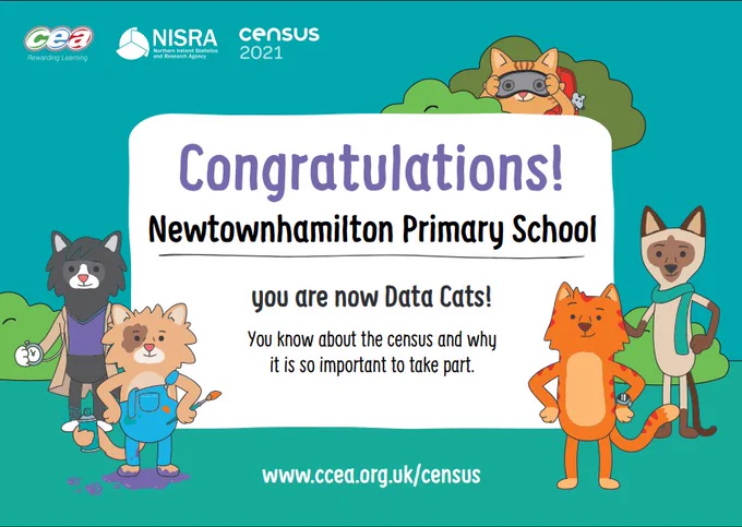 Let's Count certificate