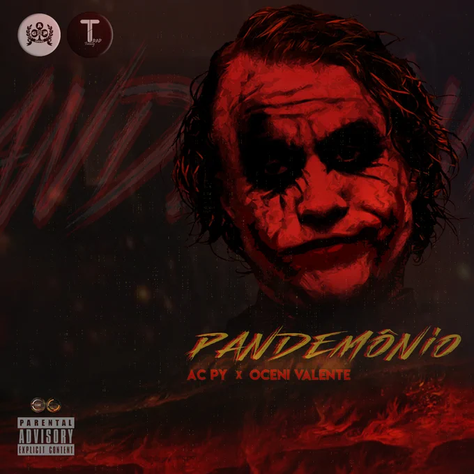 AC Py x Oceni Valente - Pandemónio (Single, Capa)