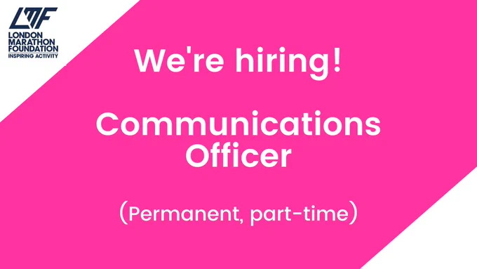 We're hiring a permanent, part-time Communications Officer 