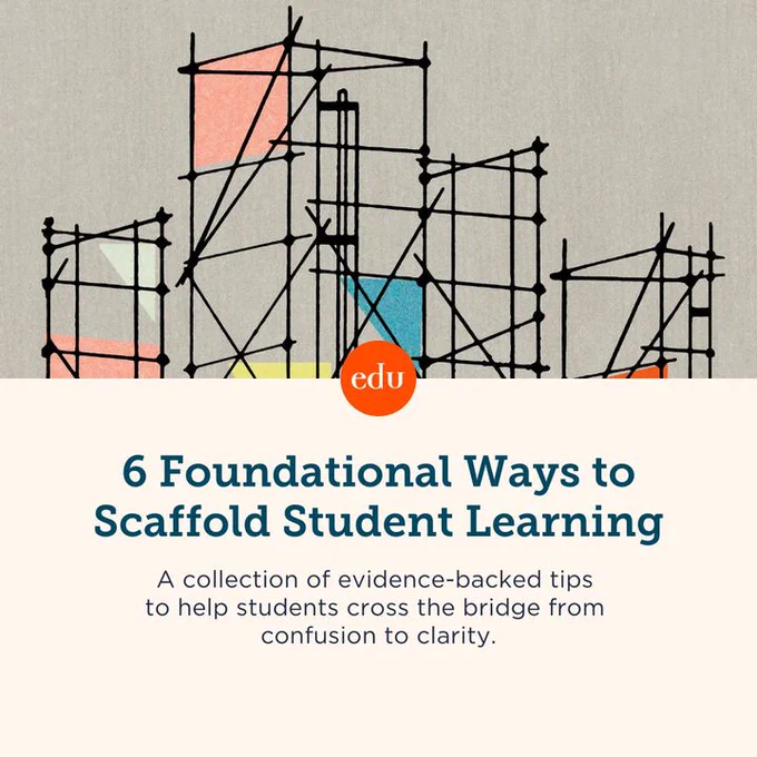 6 Foundational Ways to Scaffold Student Learning

A collection of evidence-backed tips to help students cross the bridge from confusion to clarity.