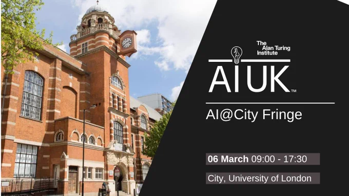 AI@City AI UK Fringe Event 