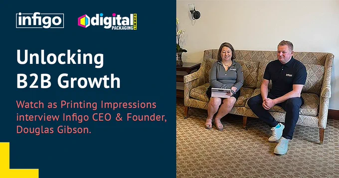 Watch as Printing Impressions interview Infigo CEO & Founder, Douglas Gibson