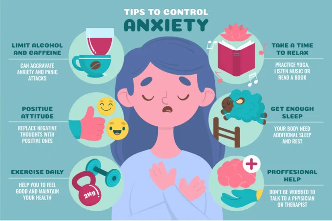 tips to control anxiety