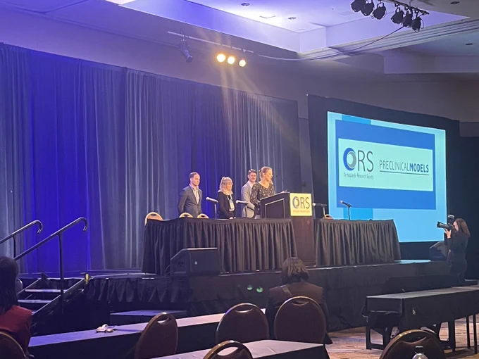 ORS Preclinical model section poster award for @iDeJordy