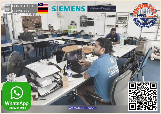 #Siemens #TIAPortal V15.1 Software with #S71200, #KTP400 Hardware and #VFDDriveControl and #WinCCRuntime , #HMI & #SCADA , Basic to Advance , #Malaysia. #asasmy #johor #Malaysia #skudai #engineering #industrialautomation #omron #mitsubishi #allenbradley #keyence #beckhoff :-https://t.ly/JLrXc